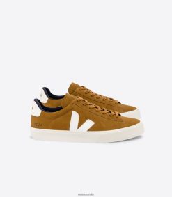 R2D2F210Veja CAMPO SUEDE CAMEL WHITE