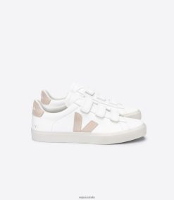 R2D2F2113Veja RECIFE CHROMEFREE LEATHER WHITE SABLE