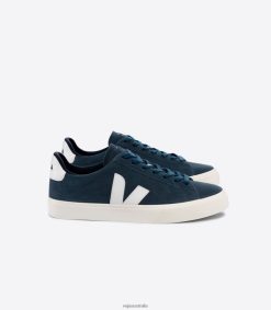 R2D2F211Veja CAMPO SUEDE NAUTICO WHITE