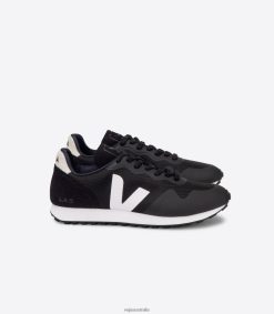 R2D2F2143Veja SDU B-MESH BLACK WHITE