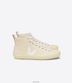 R2D2F2162Veja NOVA HT CANVAS BUTTER WHITE BUTTER SOLE