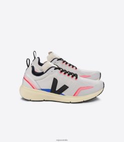 R2D2F2191Veja CONDOR 2 ALVEOMESH LIGHT GREY BLACK