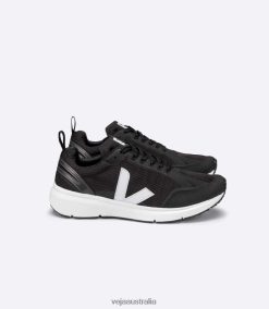 R2D2F2193Veja CONDOR 2 ALVEOMESH BLACK WHITE
