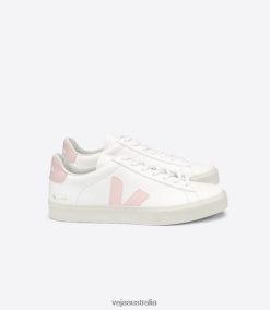 R2D2F2226Veja CAMPO CHROMEFREE LEATHER WHITE PETALE