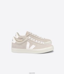 R2D2F2228Veja CAMPO NUBUCK NATURAL WHITE