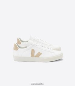 R2D2F223Veja CAMPO CHROMEFREE LEATHER WHITE ALMOND