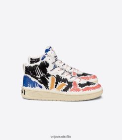 R2D2F2240Veja X V-15 LEATHER MARNI BLACK
