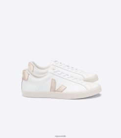 R2D2F2241Veja ESPLAR LEATHER WHITE PLATINE
