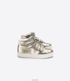 R2D2F2315Veja ESPLAR MID CHROMEFREE LEATHER BRONZE PETALE