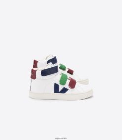 R2D2F2319Veja ESPLAR MID LEATHER WHITE MULTICO