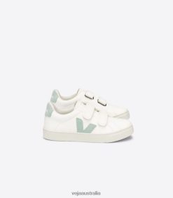 R2D2F2329Veja ESPLAR CHROMEFREE LEATHER WHITE MATCHA