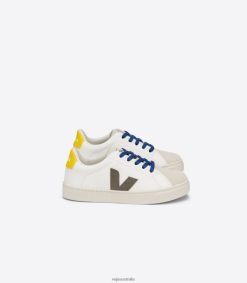 R2D2F2331Veja ESPLAR LACES CHROMEFREE LEATHER WHITE MOONROCK TONIC