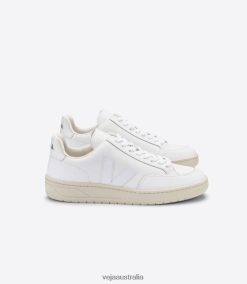 R2D2F233Veja V-12 LEATHER WHITE