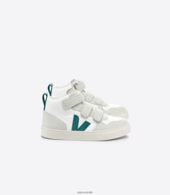 R2D2F2344Veja V-10 MID B-MESH WHITE BRITTANY