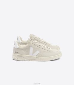 R2D2F235Veja V-12 ALVEOMESH NATURAL WHITE
