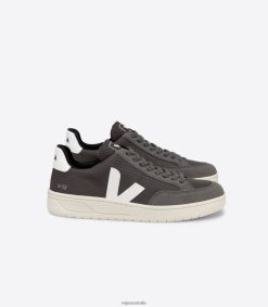 R2D2F237Veja V-12 VEGAN B-MESH GRAFITE WHITE
