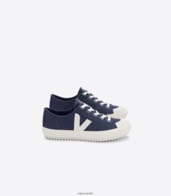 R2D2F2392Veja FLIP ELASTIC LACES CANVAS MARINE PIERRE