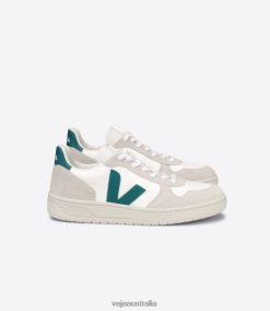 R2D2F258Veja V-10 B-MESH WHITE BRITTANY