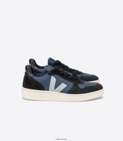 R2D2F262Veja V-10 RIPSTOP NAUTICO OXFORD GREY BLACK