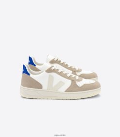 R2D2F268Veja V-10 CHROMEFREE LEATHER WHITE SAHARA PAROS