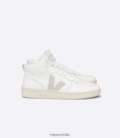 R2D2F281Veja V-15 LEATHER WHITE