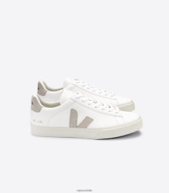 R2D2F28Veja CAMPO CHROMEFREE LEATHER WHITE NATURAL