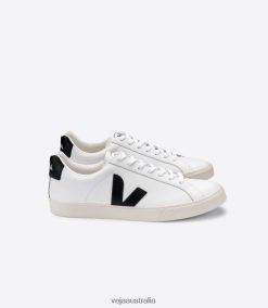 R2D2F291Veja ESPLAR LEATHER WHITE BLACK